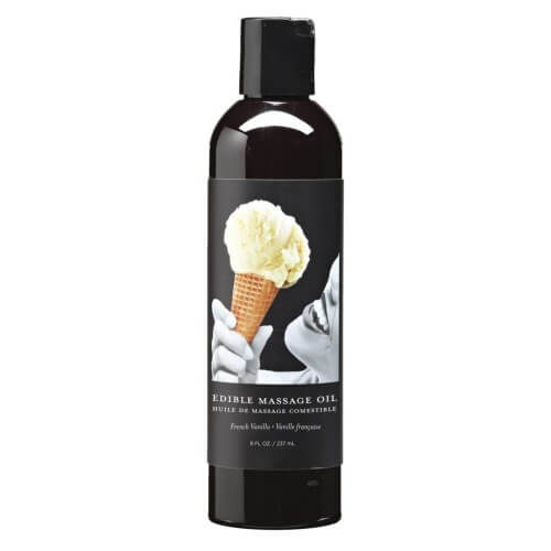 Earthly Body Edible Massage Oil - Strawberry - Image 5