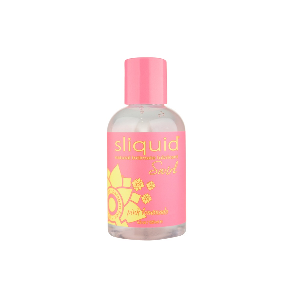 Sliquid Naturals Swirl Flavoured Lubricants - Pink Lemonade - Image 5