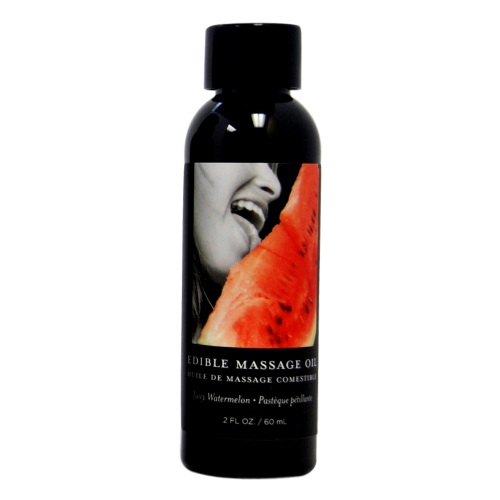 Earthly Body Edible Massage Oil 2oz - Mango - Image 5